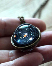 Collana Pendente Con Sfera Di