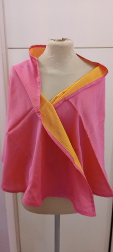 Copricostume scialle rosa - copricostume/scialle, e