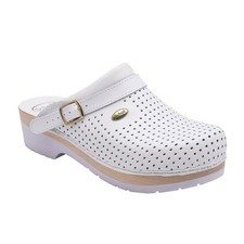 Clog Super Comfort BIANCO UOMO Scholl Zoccoli Sanitari Medicali Professional