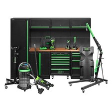 Parete 18 PZ+ 172 UTENSILI +Gruetta 2T+CRICK 3T+Martinetto Da Fossa 500kg.++++++