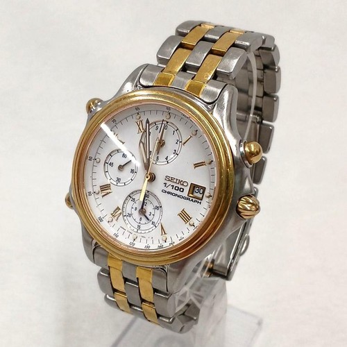Seiko chronograph 7t52 7a10 - seiko, 7t52-7a10