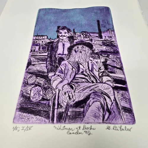 Walt whitman camden docks - walt,