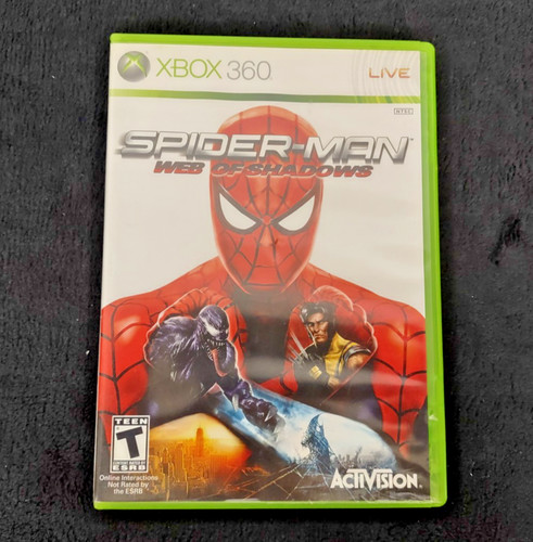 Spiderman web shadows - shadows, (xbox