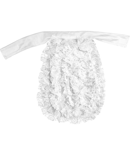 Jabot bianco accessorio - jabot,