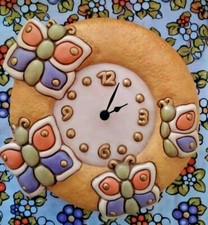 OROLOGIO  A  PARETE  FARFALLE  SENZA SCATOLO   THUN  (contattatemi per info)