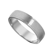 Platino Fede Nuziale per Lui – Classico Sposo Fidanzamento Anello Uomo Misura 10