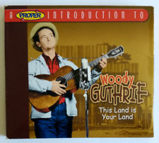 Cd A Proper Introduction To Woody Guthrie Rock Country Uk 2004 Compact Disc (Z5)