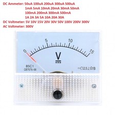 Amperometro 50ua 30a - cc, a
