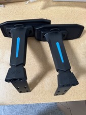 Coppia Braccioli Sedia Altezza Regolabile Ricambio Sedia Gaming Set Braccioli (3D)