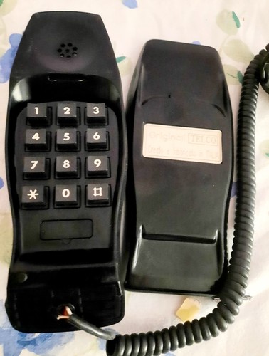 Telefono grillo nero telco - telefono,