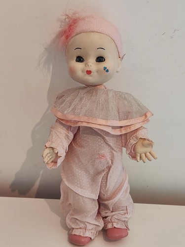Bambola pierrot gomma e - ,