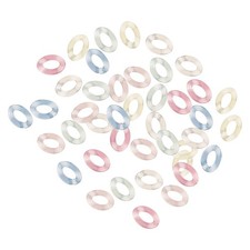 150 Pezzi Sacchetti Catena Anelli di Collegamento Artigianato Gioielli Cavo Catena Fare Connettori