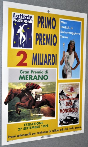 Locandina lotteria nazionale - lotteria,
