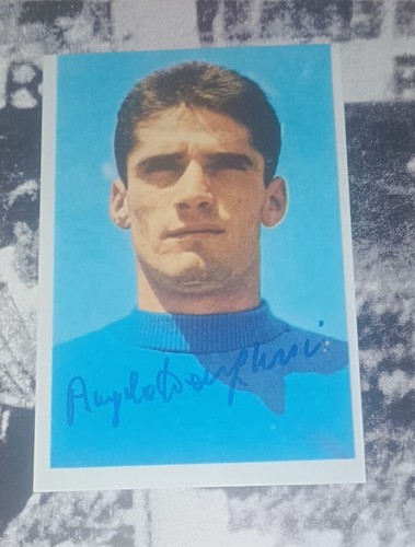 Autografo angelo domenghini - angelo,