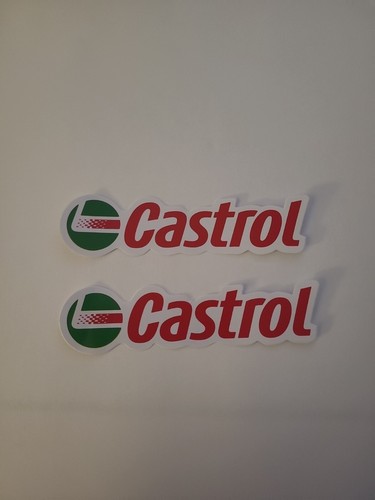 Adesivo sticker castrol olio - sticker,