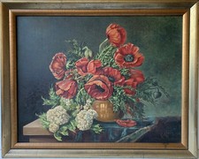 Quadro a Olio Natura Morta Con