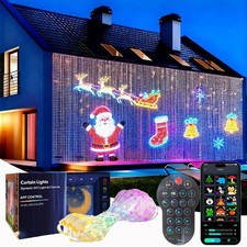 LUCI PER ESTERNO LUMINOSE SMART LED 3M APP BLUETOOTH GGB NATALE ESTERNO IP65 DIY
