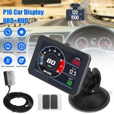 Tachimetro universale OBD2 HUD digitale auto head up display contachilometri MPH KMH_wo