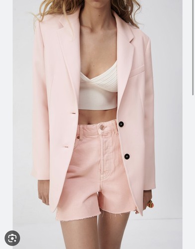 Giacca blazer zara rosa - giacca,