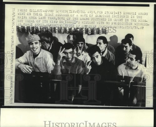 1970 foto stampa arabi - foto,