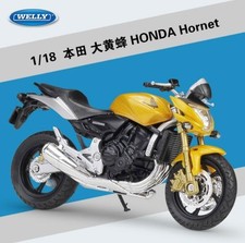 Modellino moto Welly 1:18 Honda Hornet nuovo con scatola 1/18