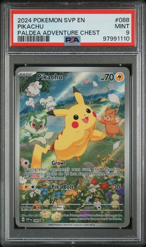 Pikachu paldea adventure chest - paldea,