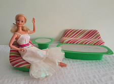 Lotto Superstar Iconica Barbie Crystal + salotto  Dream House 1977  Mattel