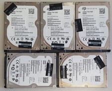 Stock 5x Hard disk 500GB 2,5"
