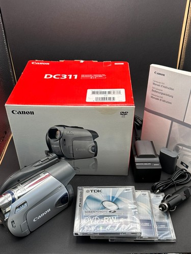 Canon dc311 mini dvd - mini, camcorder