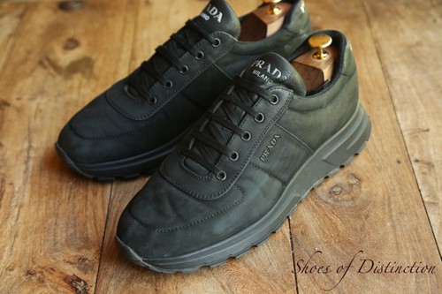 Prada nero scamosciato - nero,