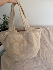 Chanel Terry Cotton Large CC