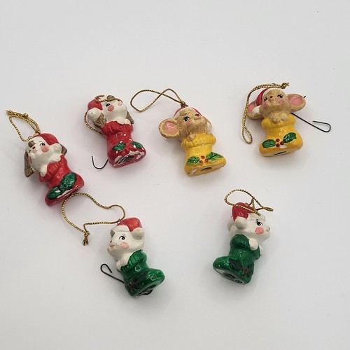 Set ornamenti calza cane - 6,