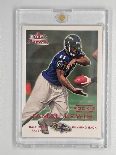 2000 fleer focus jamal lewis - fleer,