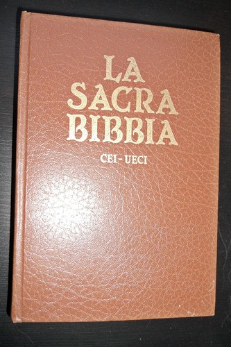 Sacra bibbia edizione - bibbia,