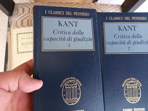Kant critica della capacità - kant,,