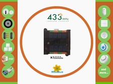 PLC Expander 4 relay  Siemens Logo compatib.+ Gateway 433 mhz to modbus Din bar