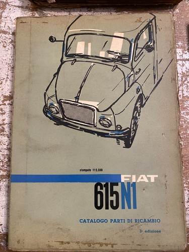 Libretto uso fiat 615 - fiat, n1