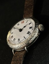 Antico OROLOGIO TRENCH Argento