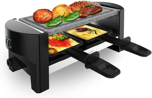 Raclette con griglia elettrica - raclette,