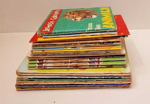 Lot anciens albums - lot, 34