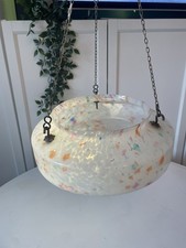 Catene pendenti ciotola vetro