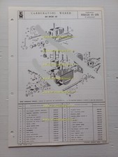 Weber carburatore 40 DCN 18