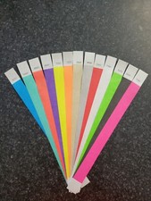332cm Assortiti Tyvek Braccialetti, 10 Ogni Di 13 Colori Carta Braccio Bande