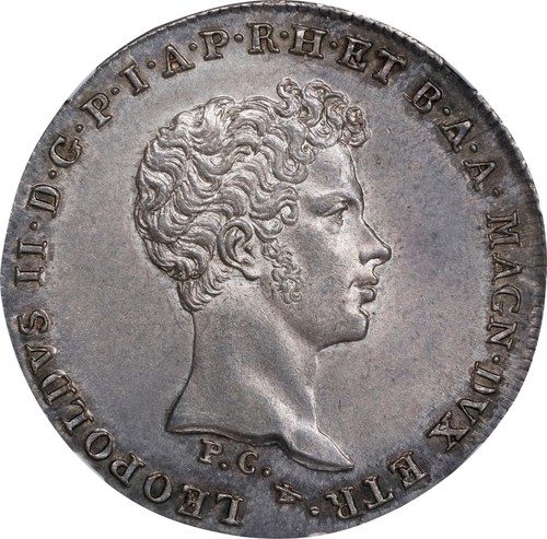 Italia toscana 1829 moneta - italia, 1829-pz
