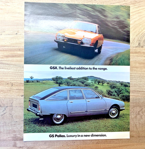 Citroen gsx pallas 1970s - citroen,