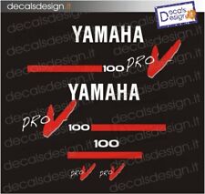 Adesivi motore marino fuoribordo Yamaha 100 cv PRO V gommone barca stickers