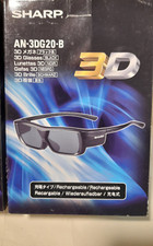 SMART TV SHARP - OCCHIALI/GLASSES  OCCHIALI 3D ATTIVI 3D RICARICABILI AN3DG20-B