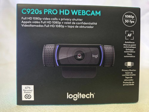 Logitech c920s pro 1080p - pro,