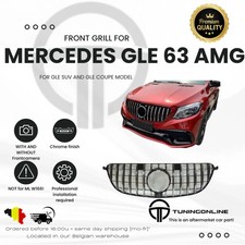 Griglia per Mercedes GLE 63 AMG(s) Panamericana look cromo