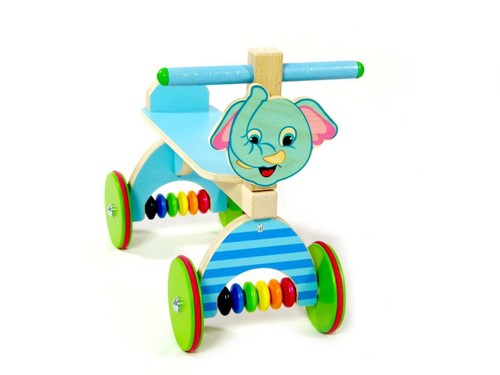 Gioco legno cavalcabile - legno,